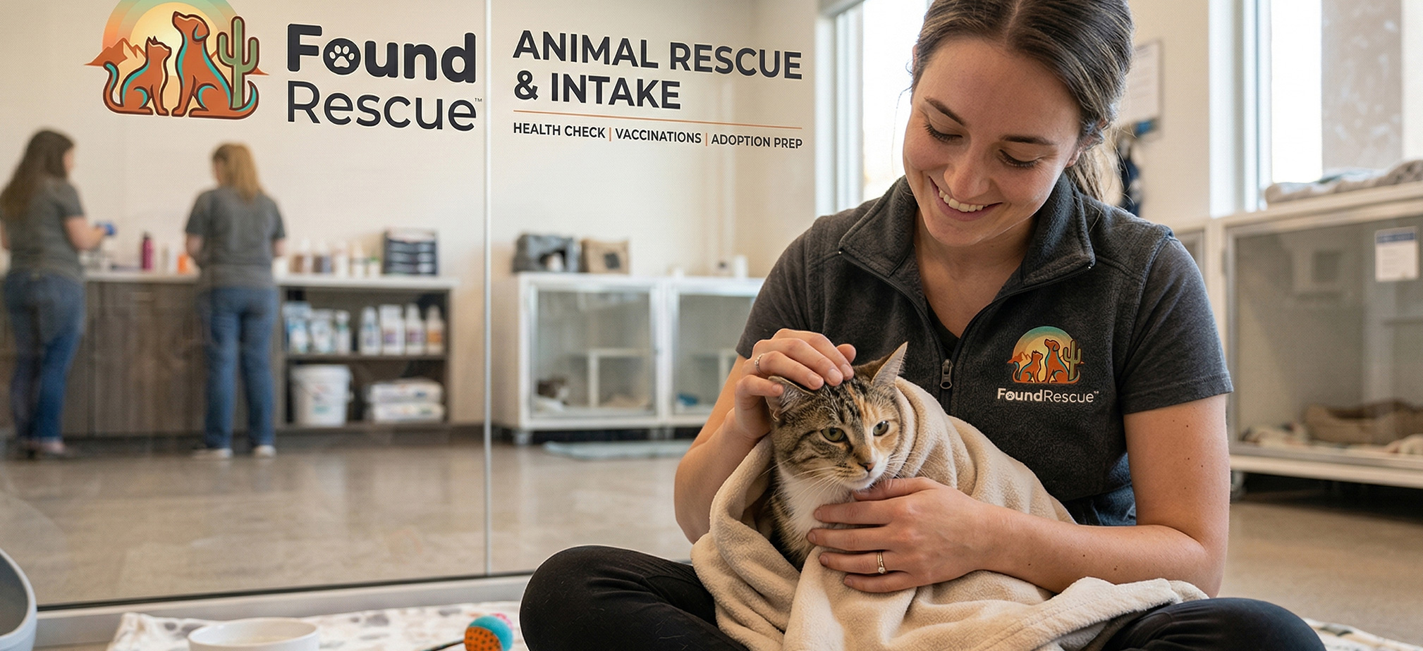 Animal Rescue & Intake. We're Saving the Voiceless